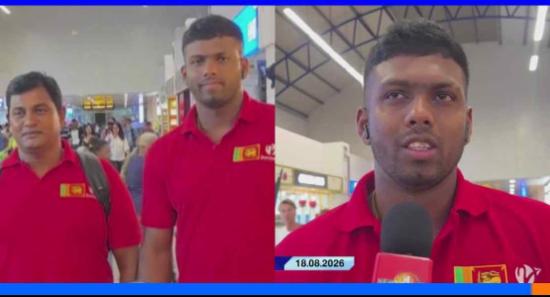 තරගාවලි 4ක් වෙනුවෙන් රුමේෂ් තරංග දිවයිනෙන් පිටවයයි